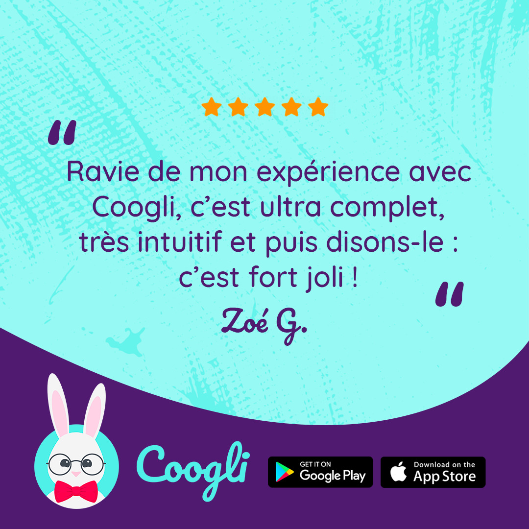 Avis application coogli, suivi de bébé, suivi grossesse