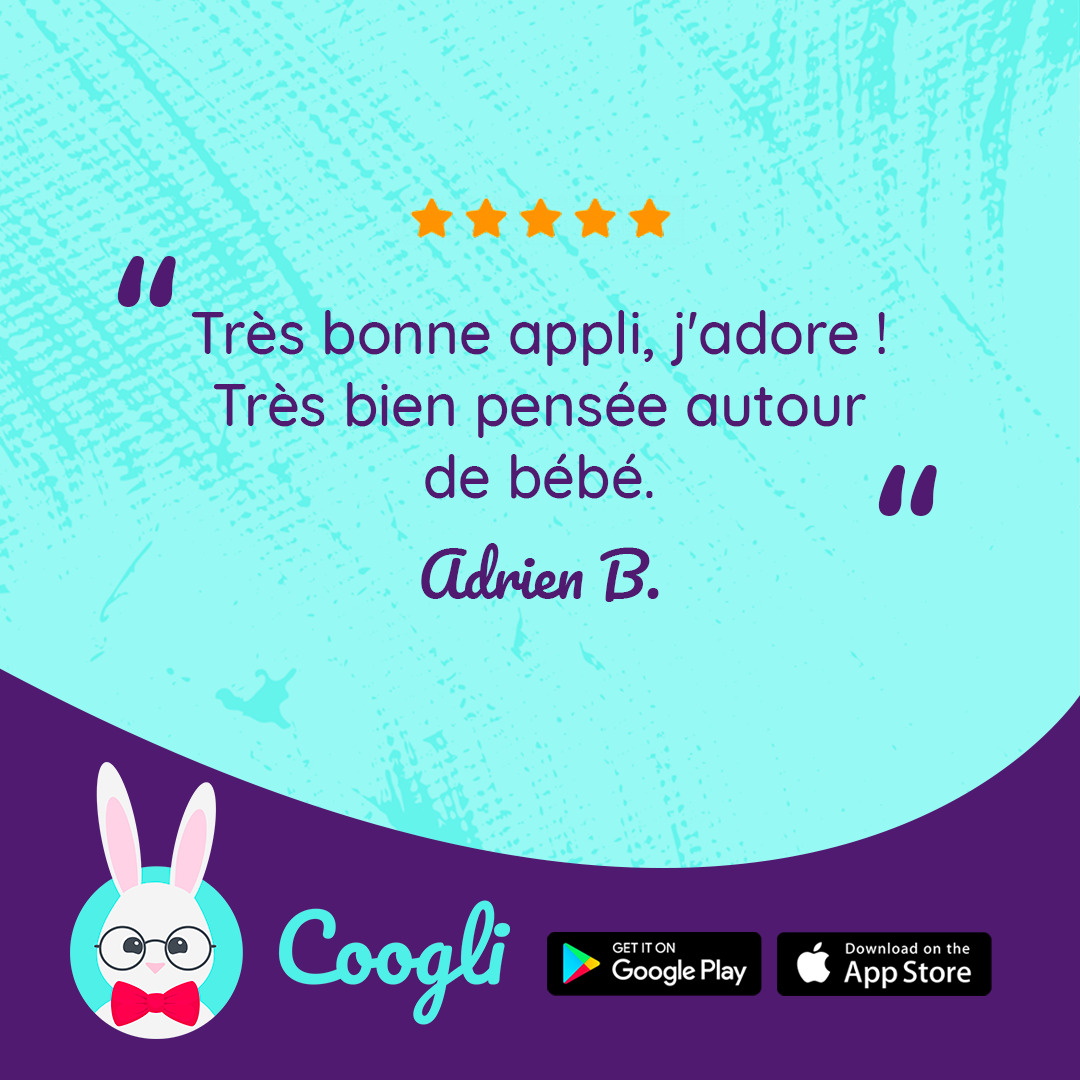 Avis application coogli, suivi de bébé, suivi grossesse